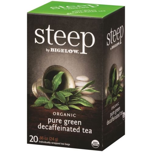 Bigelow® Organic Pure Green Tea Bags, Decaf